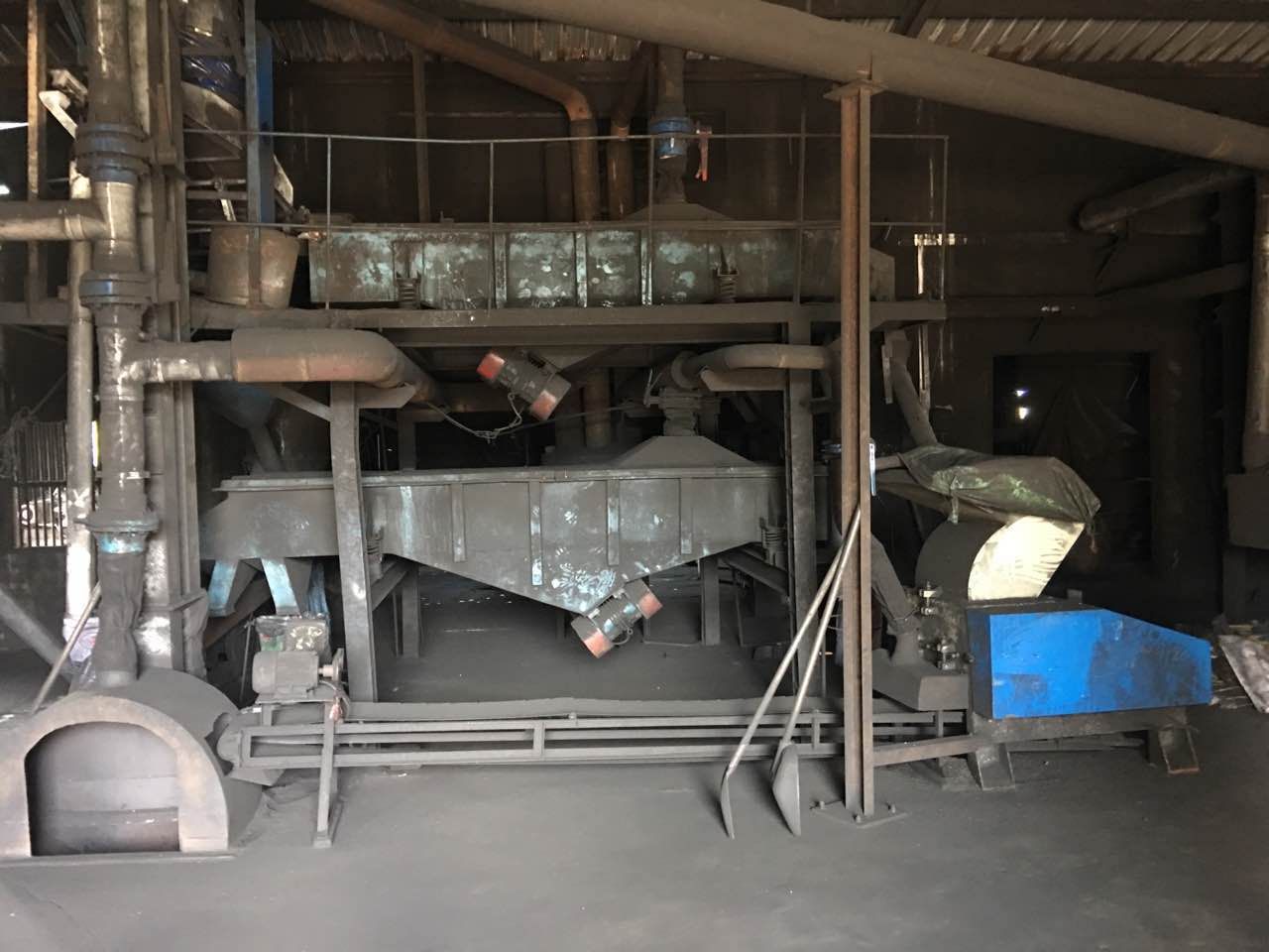 Activated carbon plant